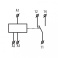 Электромагнитное (промежуточное) реле VS116K/красный, AC 230V, AC/DC24V, 1x16A переключ. контакт 8595188122597