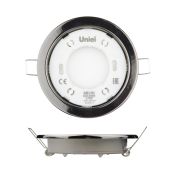 Встраиваемый светильник  без лампы UL-00005055 GX53/H2 Black Chrome 10 Prom 230V IP20 круглый серебро