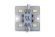 Светодиодный модуль герм. 4led Белый 5630smd 12V квадрат 00-00001677 MD64-12-W