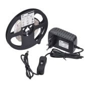 Комплект светодиодной ленты Белый LSR1-2-060-20-1-05-S1 "Сделай сам" (лента LED 5м LSR-2835W60-4,8-IP20-12В + драйвер + выключатель) IEK Комплект светодиодной ленты Белый LSR1-2-060-20-1-05-S1 "Сделай сам" (лента LED 5м LSR-2835W60-4,8-IP20-12В + драйвер + выключатель) IEK