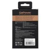 Зарядное устройство GPQC10 1USB+2Type-C 65W QC3.0 GAN GoPower белый Зарядное устройство GPQC10 1USB+2Type-C 65W QC3.0 GAN GoPower белый