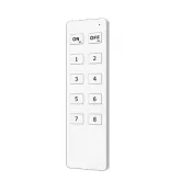 Пульт 045933 SMART-801-22-8G-DIM White (8 зон, Magnet, 2.4G) Пульт 045933 SMART-801-22-8G-DIM White (8 зон, Magnet, 2.4G)