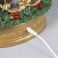 фигурка  светодиодная  «Ёлка с детьми и снеговиком», 19х35х11 см, пластик, USB, батарейки ААх3, свечение тёплое белое