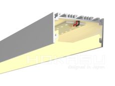 светильник  32W Белый теплый 0410510  75/35 S 3K (32/1250) 220V IP44 линейный универсальный анодированный