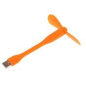 Вентилятор с гибким корпусом Luazon LOF-05, USB, 11 см, оранжевый Вентилятор с гибким корпусом Luazon LOF-05, USB, 11 см, оранжевый