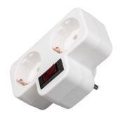 разветвитель -двойник Uniel с заземлением с выключателем UL-00011243 S-GES2-16PB WHITE разветвитель -двойник Uniel с заземлением с выключателем UL-00011243 S-GES2-16PB WHITE