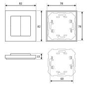 пульт-радиопередатчик nooLite PB-212 белый пульт-радиопередатчик nooLite PB-212 белый