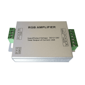 RGB-усилитель 00000000754 AMP-RGB-24A (12/24V) IP20