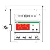Реле напряжения CP-722 для однофазной сети микропроцессорное ЕА04.009.009 Реле напряжения CP-722 для однофазной сети микропроцессорное ЕА04.009.009