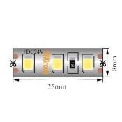 Светодиодная лента Белый дневной 2835 24V 9.6W/m 120Led/метр 00-00021283 SWG2120-24-9.6-NW-65-M (силикон) IP65 Светодиодная лента Белый дневной 2835 24V 9.6W/m 120Led/метр 00-00021283 SWG2120-24-9.6-NW-65-M (силикон) IP65