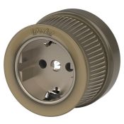 Ретро розетка металлическая WERKEL RETRO W5771012 с з/к бронза Ретро розетка металлическая WERKEL RETRO W5771012 с з/к бронза