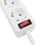 удлинитель с заземлением и выключателем PROconnect 3 гнезда, 1.5 м, 3х0.75 мм, белый удлинитель с заземлением и выключателем PROconnect 3 гнезда, 1.5 м, 3х0.75 мм, белый