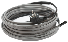 Саморегулирующийся греющий кабель 1600W SRF(s)16-2 CR в трубу 16W/м 220V готовый комплект 100 метров