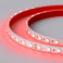 Светодиодная лента Красный 5060 24V 14.4W/m 60Led/метр герм (силиконовая трубка+смола)