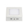 Накладной светильник   6W Белый теплый 018860 SP-S120x120-6W 220V IP20 квадратный накладной белый Уценка!!! с витрины
