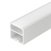 алюминиевый профиль S-LUX с экраном SL-LINE-5050-2500 WHITE+OPAL 021467