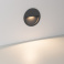 Встраиваемый светильник   4W Белый теплый 029962 LTD-TRAIL-R115 220V круглый  встраиваемый серый