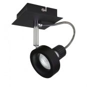 Накладной светильник Lightstar без лампы 210117 VARIETA 16 HP16 фигурный поворотный черный