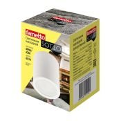 Накладной светильник TM Fametto без лампы  00008848 DLC-S601 GU10  цилиндр белый Накладной светильник TM Fametto без лампы  00008848 DLC-S601 GU10  цилиндр белый