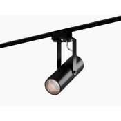 Трековый светильник 10W Белый дневной 0720302 HOKASU Tube Clip TR4 (RAL9005/D55/38deg — 4K/10W/CRI90) на шинопровод черный Трековый светильник 10W Белый дневной 0720302 HOKASU Tube Clip TR4 (RAL9005/D55/38deg — 4K/10W/CRI90) на шинопровод черный