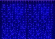 гирлянда ЗАНАВЕС  13W Синий RL-CS2*1.5F-CW/В, белый провод, облегченный 2*1,5 м., 220V, 300 Led, IP65, мерцание