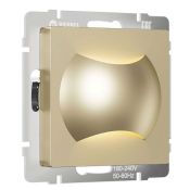 Встраиваемый светильник 1W Белый дневной МУН W1154511 220V IP20 квадратный шампань Встраиваемый светильник 1W Белый дневной МУН W1154511 220V IP20 квадратный шампань