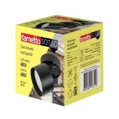 Накладной светильник TM Fametto без лампы 00009783 DLC-S615 GX53 цилиндр черный Накладной светильник TM Fametto без лампы 00009783 DLC-S615 GX53 цилиндр черный