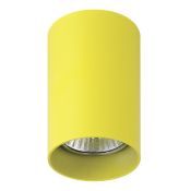 Накладной светильник Lightstar без лампы 214433 RULLO HP16  GU10 цилиндр желтый