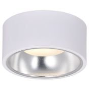 Накладной светильник без лампы IEK LIGHTING 4017 LT-UPB0-4017-GX53-1-K54  GX53 цилиндр накладной белый/хром Накладной светильник без лампы IEK LIGHTING 4017 LT-UPB0-4017-GX53-1-K54  GX53 цилиндр накладной белый/хром