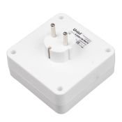 разветвитель -четверник Uniel с заземлением UL-00011241 S-GES4-16S WHITE разветвитель -четверник Uniel с заземлением UL-00011241 S-GES4-16S WHITE