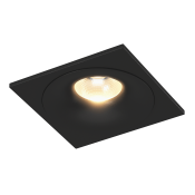 Рамка  одинарная  COMBO-4S1-BL  для светильника серии COMBO-4 IP20 квадратная накладная черная
