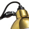Накладной светильник -бра Lightstar без лампы 765608 LOFT 1х40W E14 220V IP20 черный/бронза