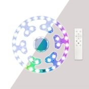 Модуль светодиодный со встроенным драйвером 62W Белый+Белый теплый+RGB диммируемый 3000-6500К 310х25мм с пультом д/у круглый Apeyron Модуль светодиодный со встроенным драйвером 62W Белый+Белый теплый+RGB диммируемый 3000-6500К 310х25мм с пультом д/у круглый Apeyron