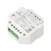 Диммер 032991(1) SMART-D5-TUYA-DIM-IN (230V, 1.5A, TRIAC, WiFi, 2.4G) Диммер 032991(1) SMART-D5-TUYA-DIM-IN (230V, 1.5A, TRIAC, WiFi, 2.4G)