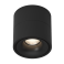 Накладной светильник  13W Белый теплый RT-MJ-1002-B-13-WW 220V откидной поворотный круглый черный