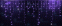 гирлянда БАХРОМА  9W  Фиолетовый, RL-i3*0.9F-T/V,  прозрачный провод 3x0.9 м., соединяемая, 220V, 144 Led, IP54, мерцание
