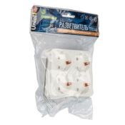 разветвитель -четверник Uniel с заземлением UL-00011241 S-GES4-16S WHITE разветвитель -четверник Uniel с заземлением UL-00011241 S-GES4-16S WHITE