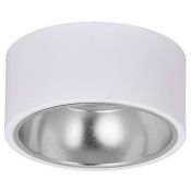 Накладной светильник без лампы IEK LIGHTING 4017 LT-UPB0-4017-GX53-1-K54 GX53 цилиндр накладной белый/хром Накладной светильник без лампы IEK LIGHTING 4017 LT-UPB0-4017-GX53-1-K54 GX53 цилиндр накладной белый/хром