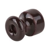 Комплект изоляторов керамический коричневый WERKEL RETRO без крепежа (50шт.)