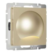 Встраиваемый светильник 1W Белый дневной МУН W1154411 220V IP20 квадратный шампань Встраиваемый светильник 1W Белый дневной МУН W1154411 220V IP20 квадратный шампань